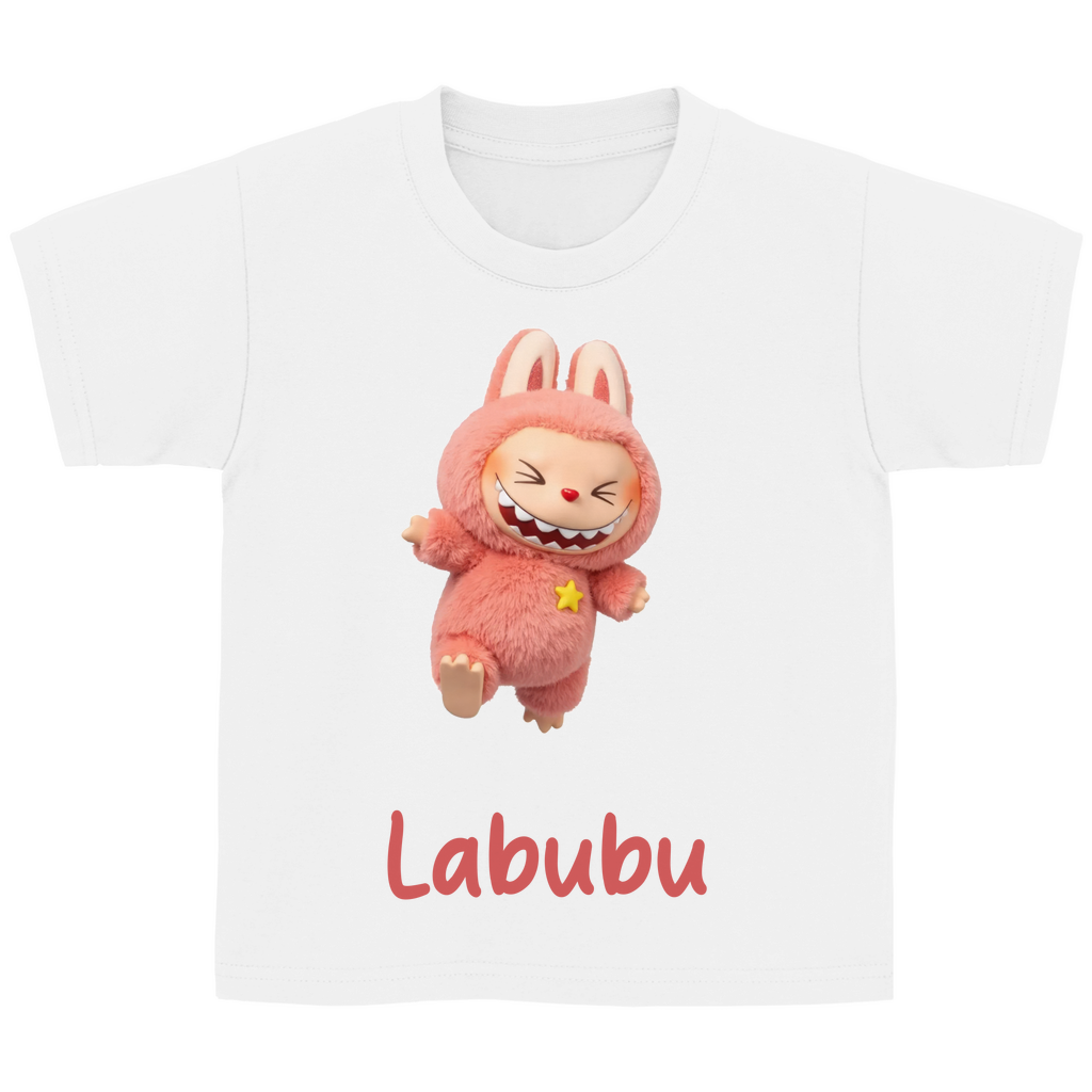 Labubu Look für dein Kind - individuelles T-Shirt