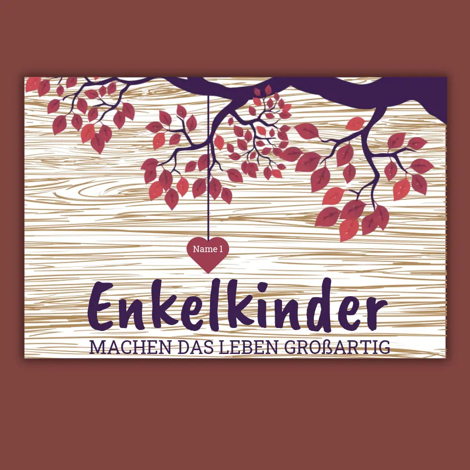 Stammbaum - Individuelle Leinwand