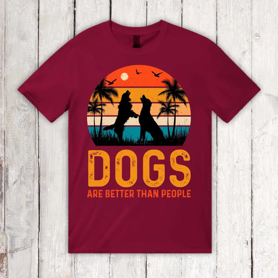 Sunset T-Shirt - verschiedene Designs zum auswählen
