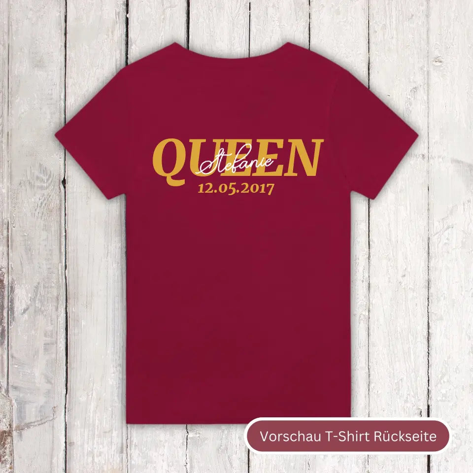 King, Queen, Prince, Princess - Individueller Hoodie