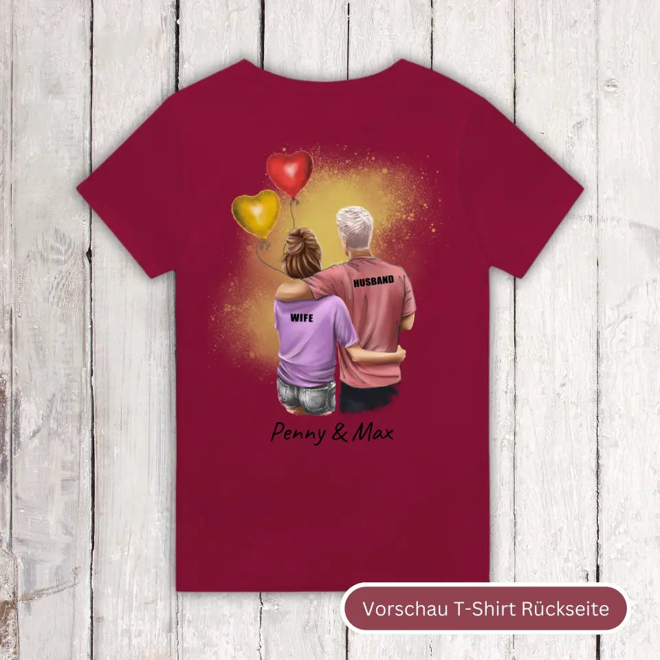 Couple T-Shirt - Individuelles T-Shirt