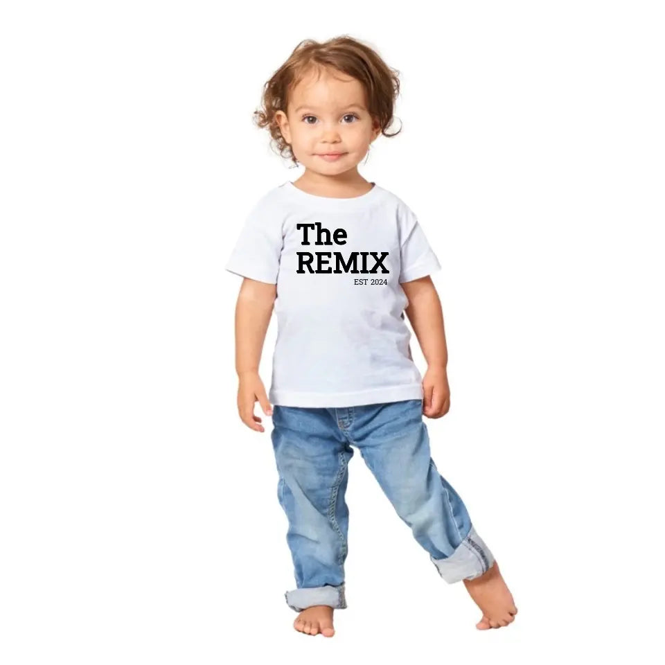 The Original & The Remix - individuelles Eltern-Kind-T-Shirt
