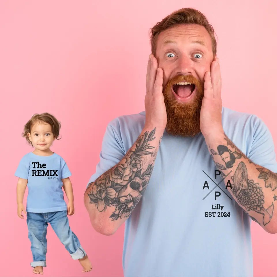 PAPA, MAMA, MINI - Individueller Familien-Look