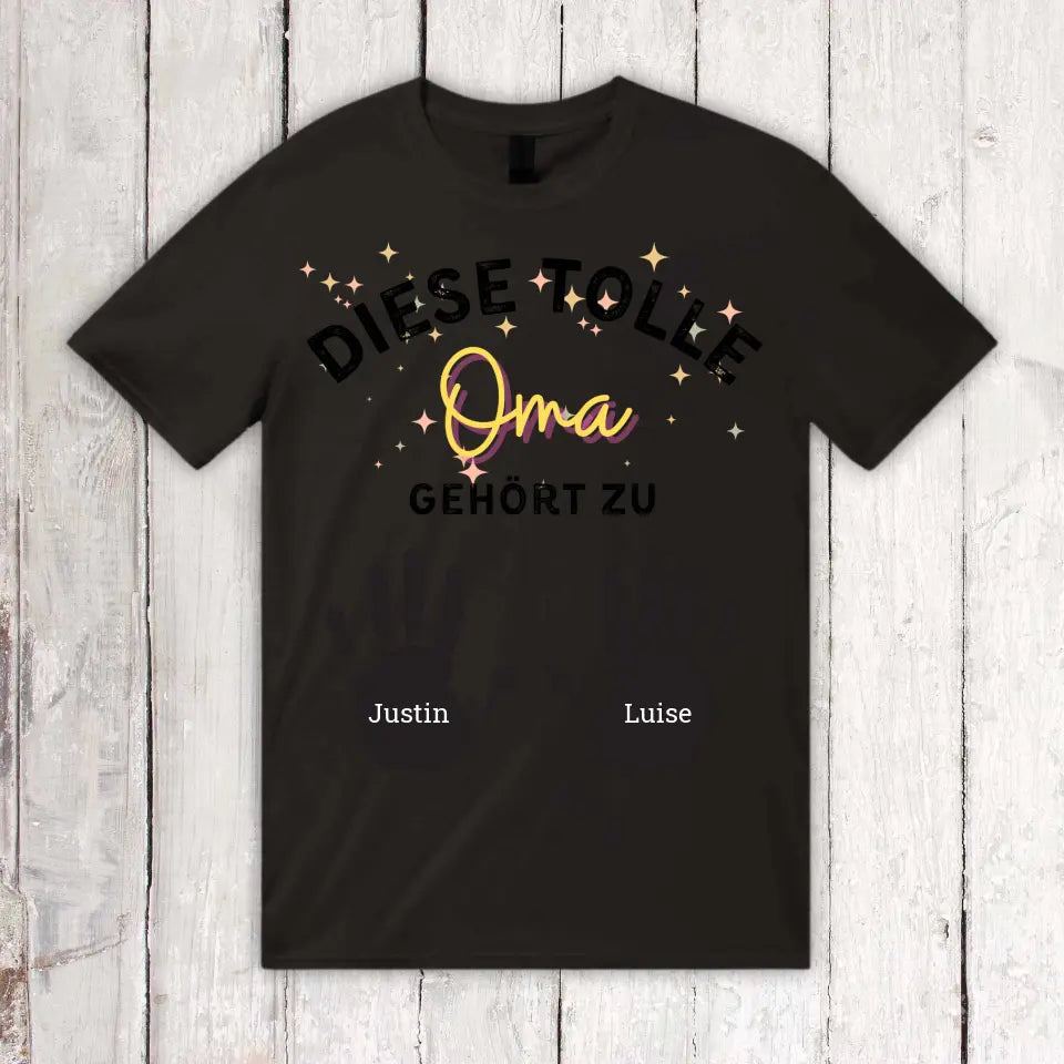 diese tolle Mama, Oma, Tante - Individuelles T-Shirt