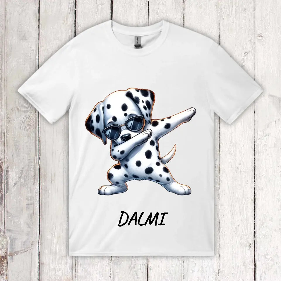 Dabbing Hund oder Katze - Individuelles Dabbing Kinder T-Shirt