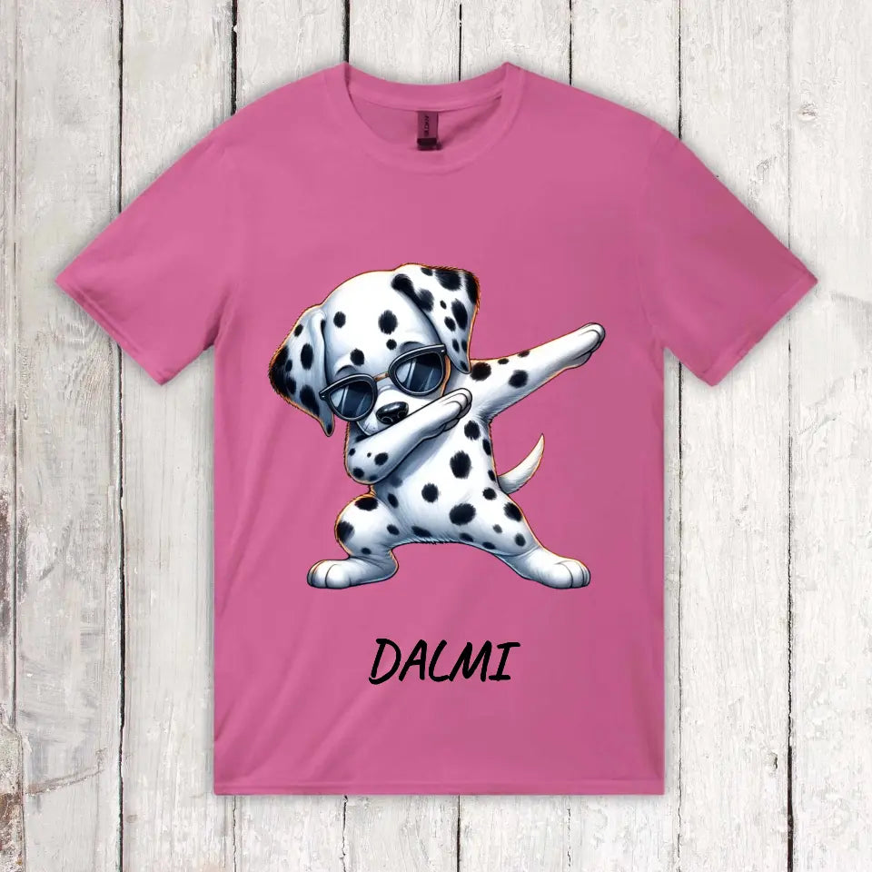Dabbing Hund oder Katze - Individuelles Dabbing Kinder T-Shirt