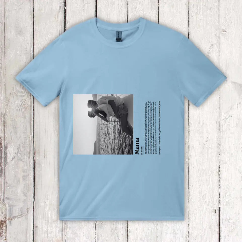 Defintion Mama mit Foto - Individuelles T-Shirt