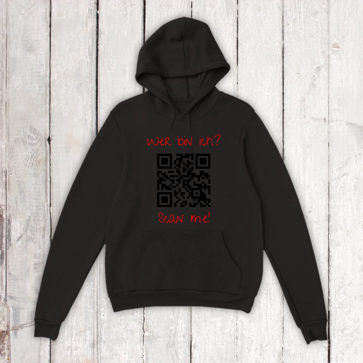dein QR-Code | Strichcode mit Text - individuelles T-Shirt