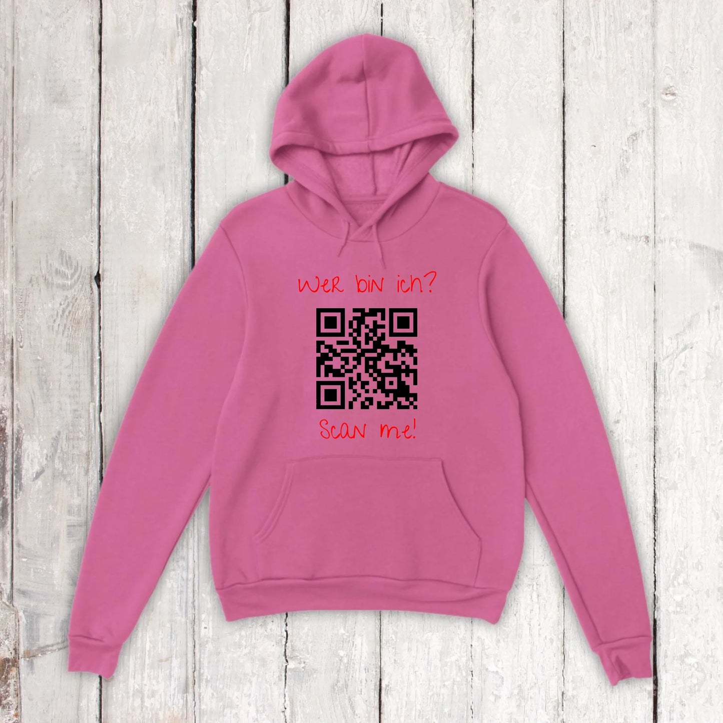 dein QR-Code | Strichcode mit Text - individuelles T-Shirt