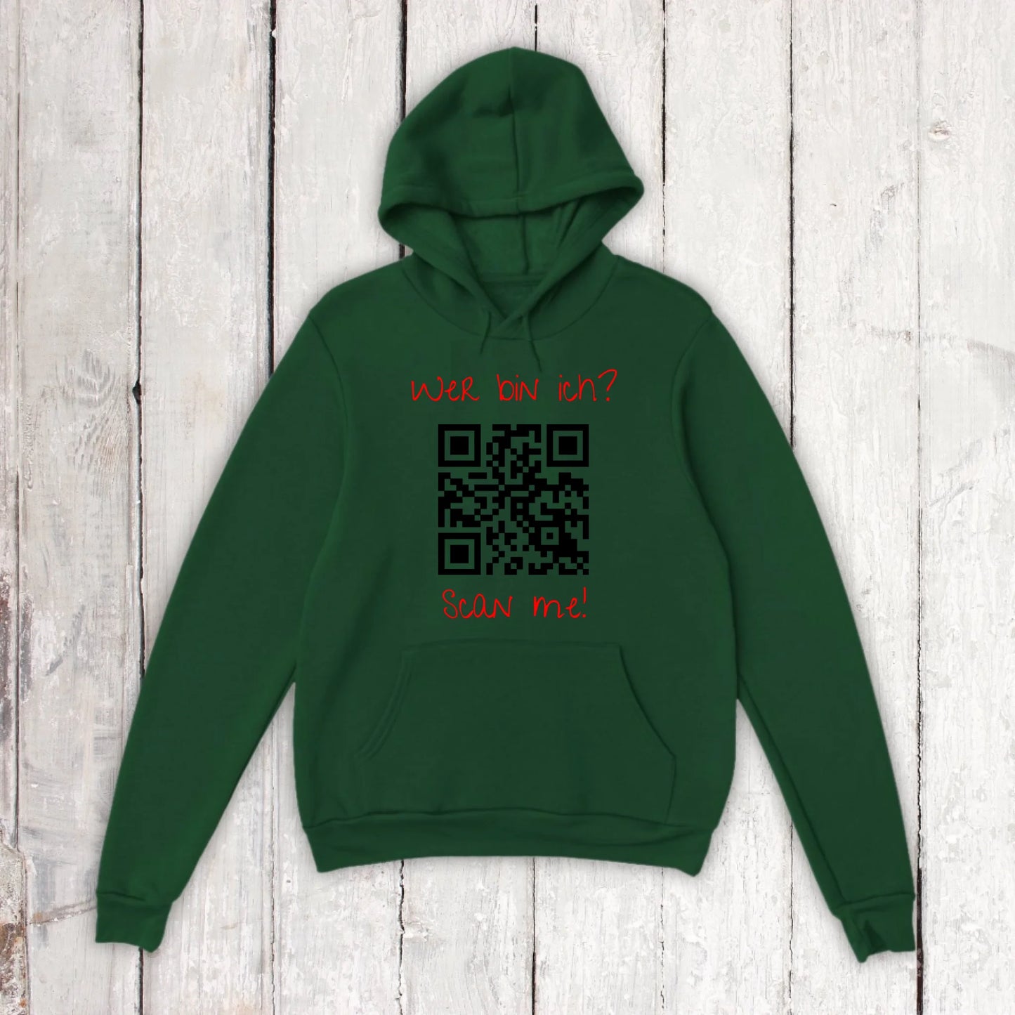 dein QR-Code | Strichcode mit Text - individuelles T-Shirt