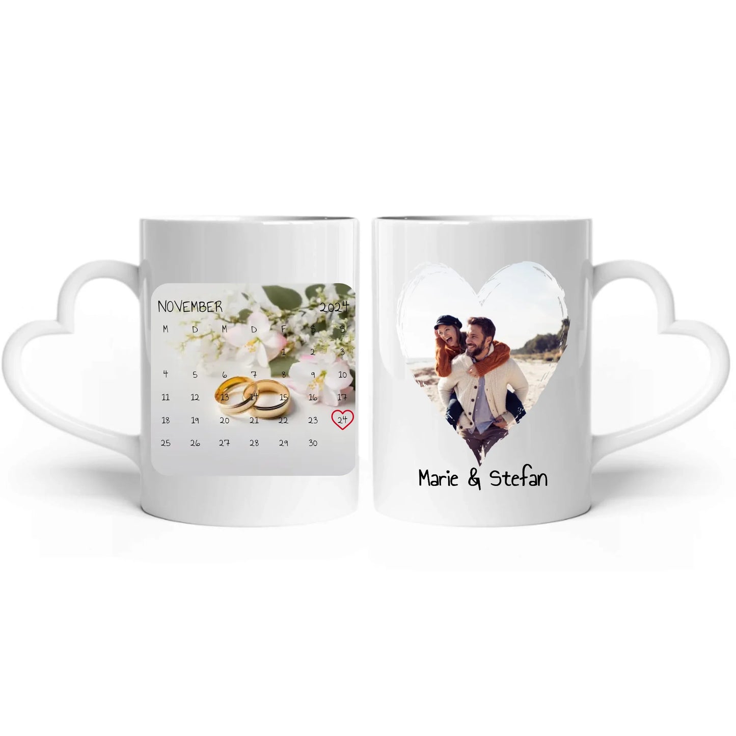 Datum und Kalender mit Foto und Text - Individueller Stanley Thermobecher | Quencher