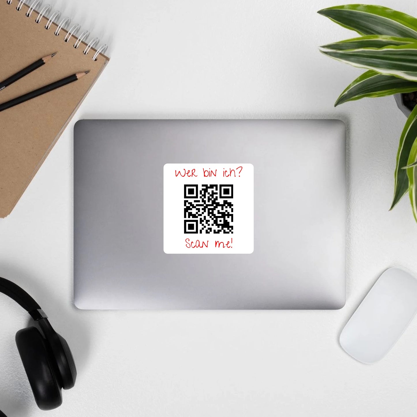 Aufkleber mit Foto und Text - individueller Sticker oder Autoaufkleber