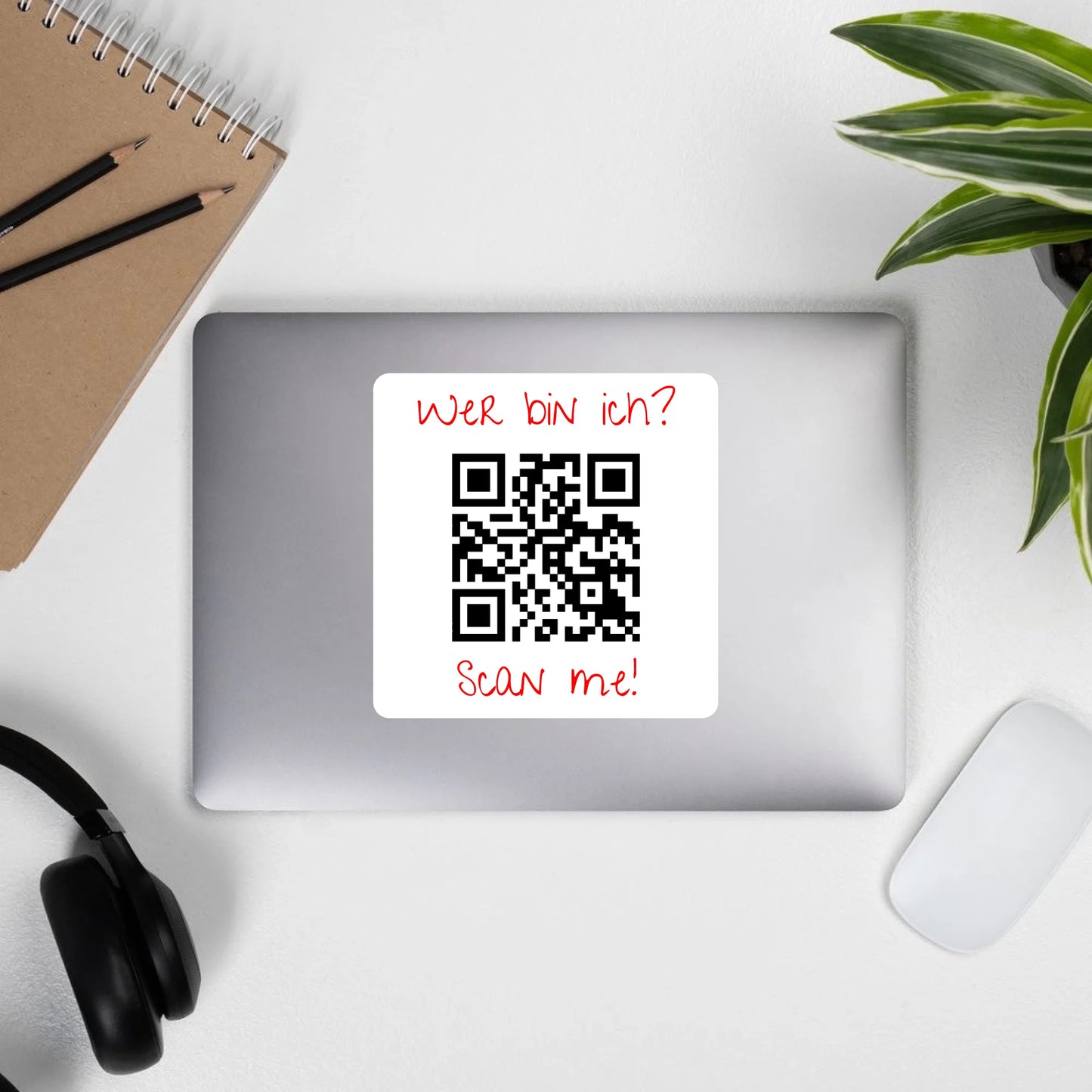 Aufkleber mit Foto und Text - individueller Sticker oder Autoaufkleber