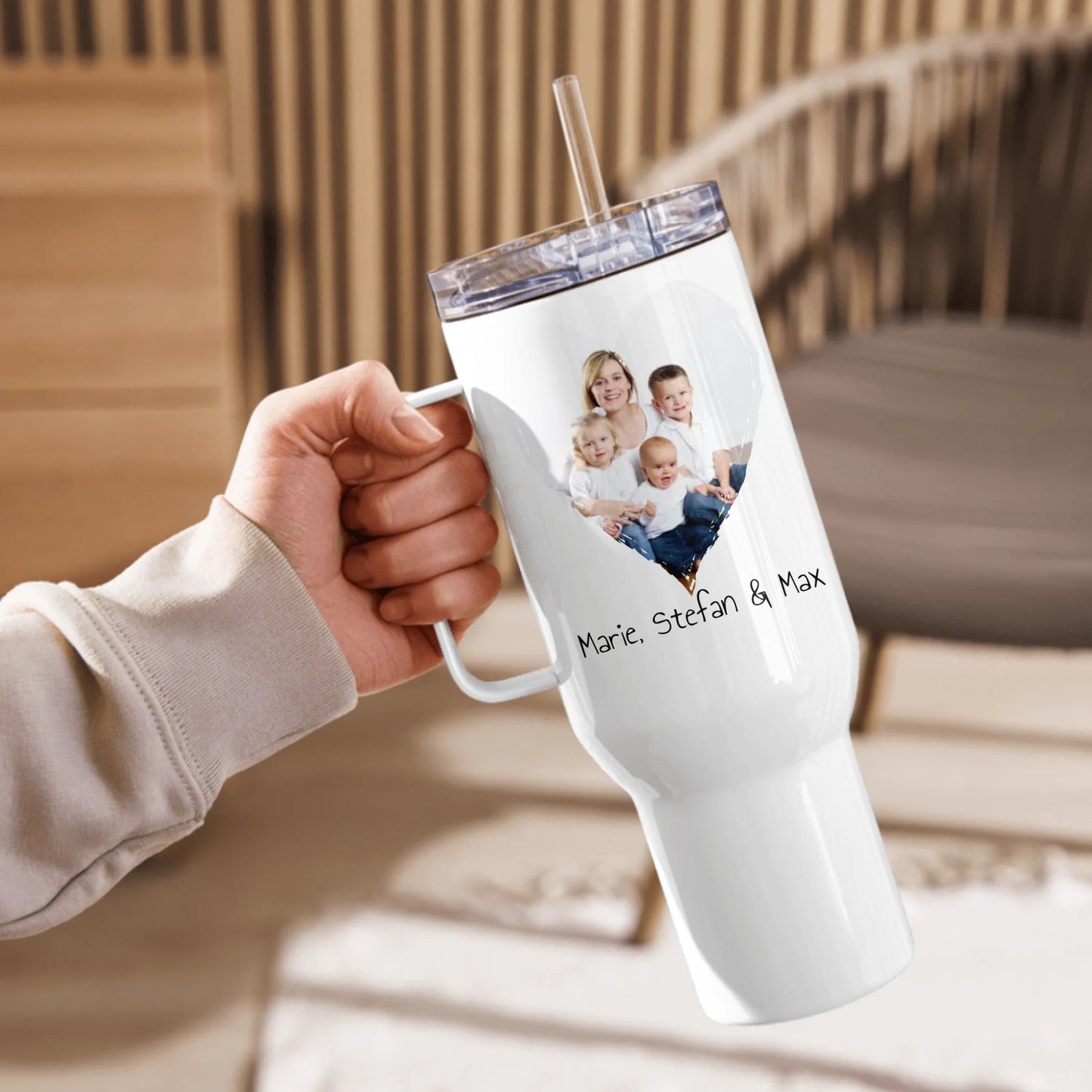 Wir lieben Dich jeden Tag | Muttertag - individueller Thermobecher für Mama