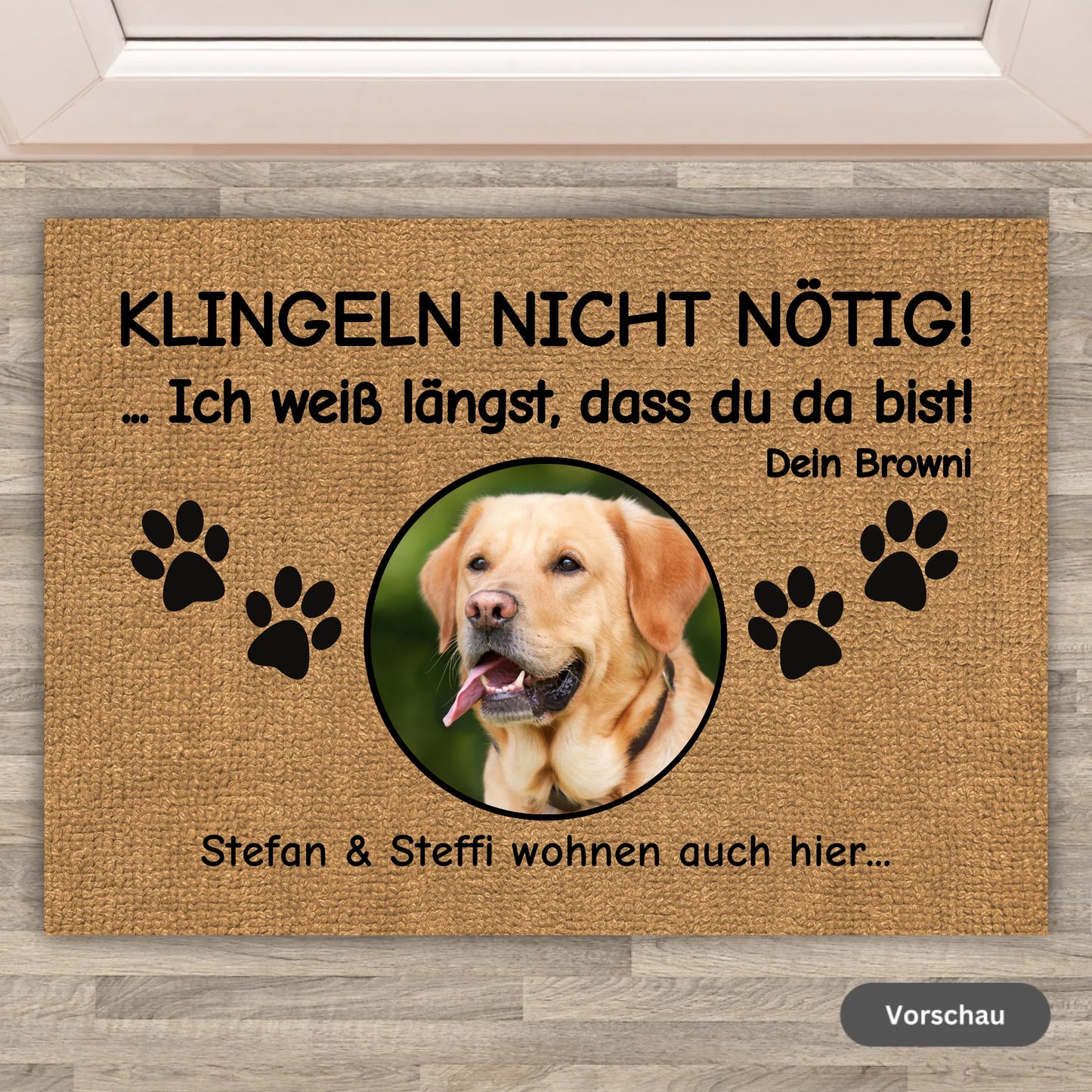 WENN DU MEIN HAUS BESUCHST! - Individuelle Fußmatte