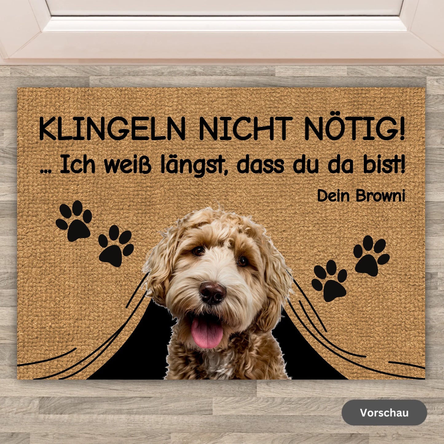 WENN DU MEIN HAUS BESUCHST! - Individuelle Fußmatte