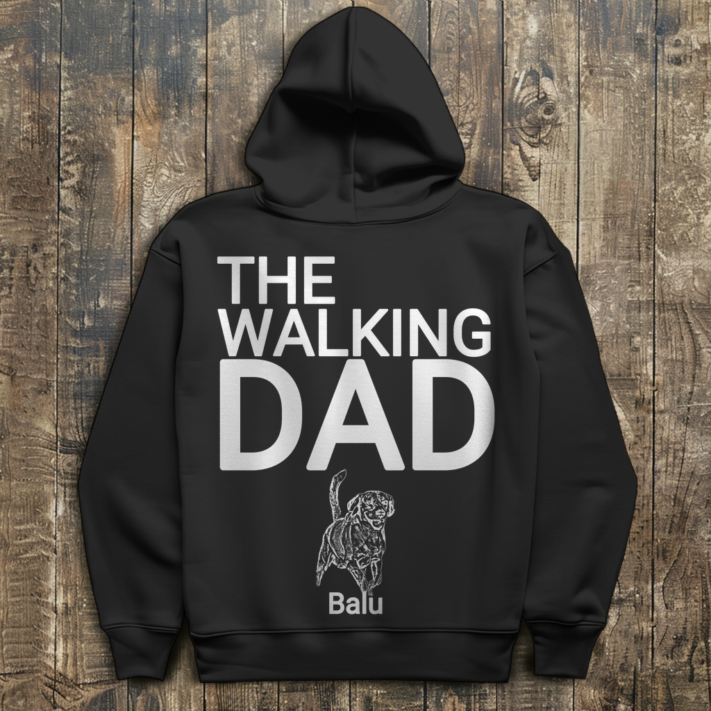 The Walking Dad - individueller Hoodie