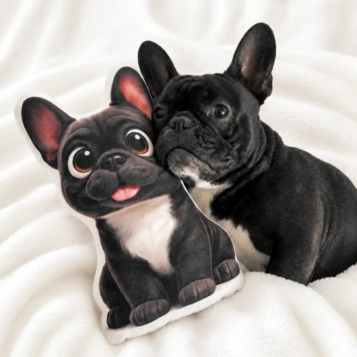 Hund Formkissen im 3D-Cartoon-Stil – Personalisiert mit Foto | Personalize Palace