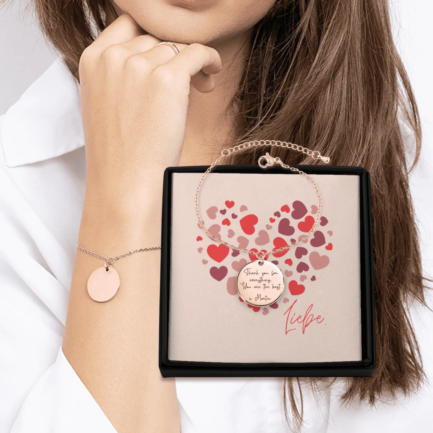 Personalisiertes Text-Armband – Verewige Besondere Orte, Namen & Momente