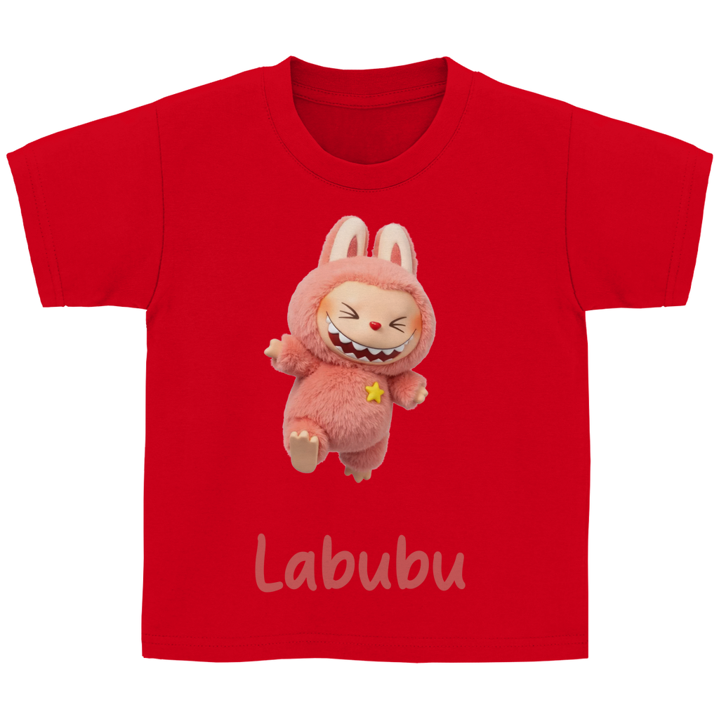 Labubu Look für dein Kind - individuelles T-Shirt