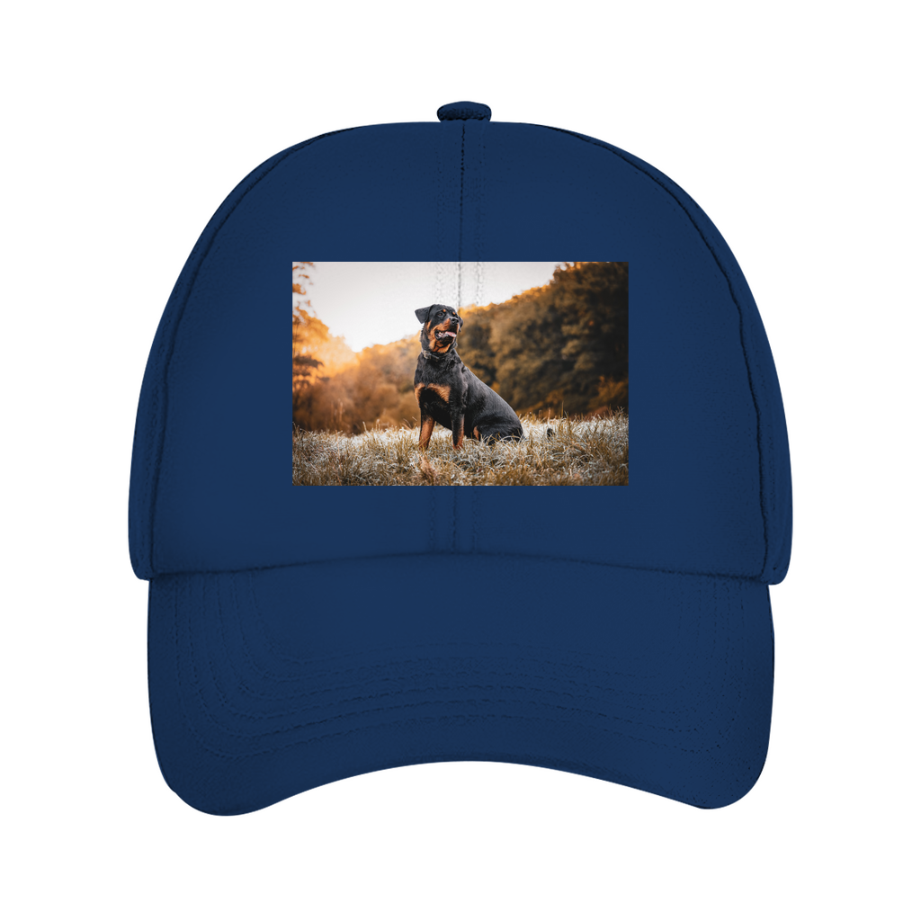 Foto auf dem Cap - individuelles Cappy