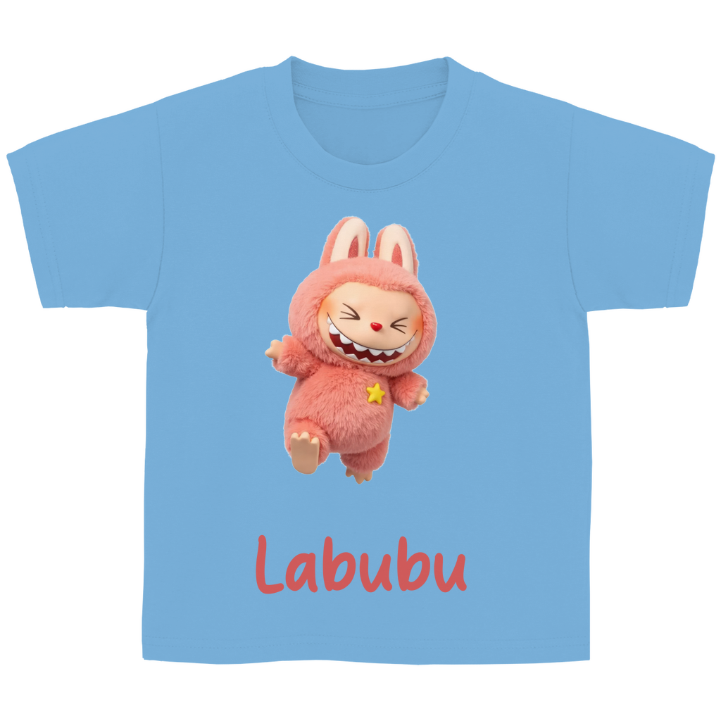 Labubu Look für dein Kind - individuelles T-Shirt
