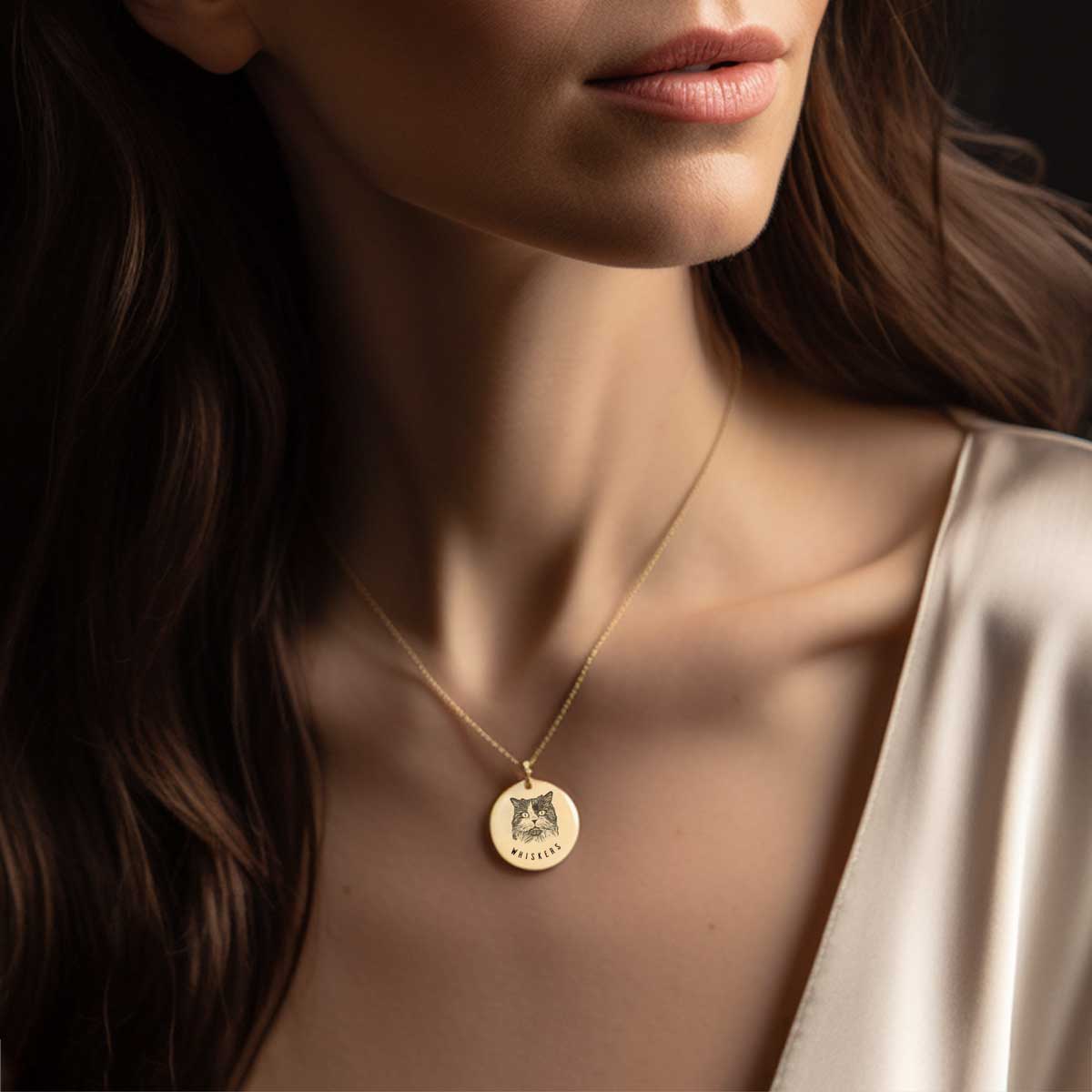 Personalisierter Schmuck: Haustier Halskette - Individuelle Halskette | Personalize Palace