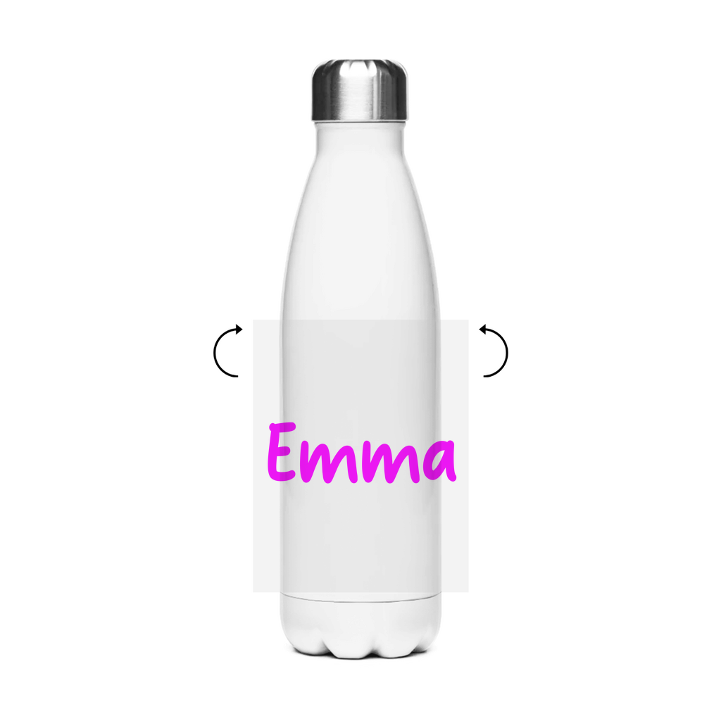 Schultrinkflasche "Einhorn" aus Edelstahl - individuelle Thermoflasche