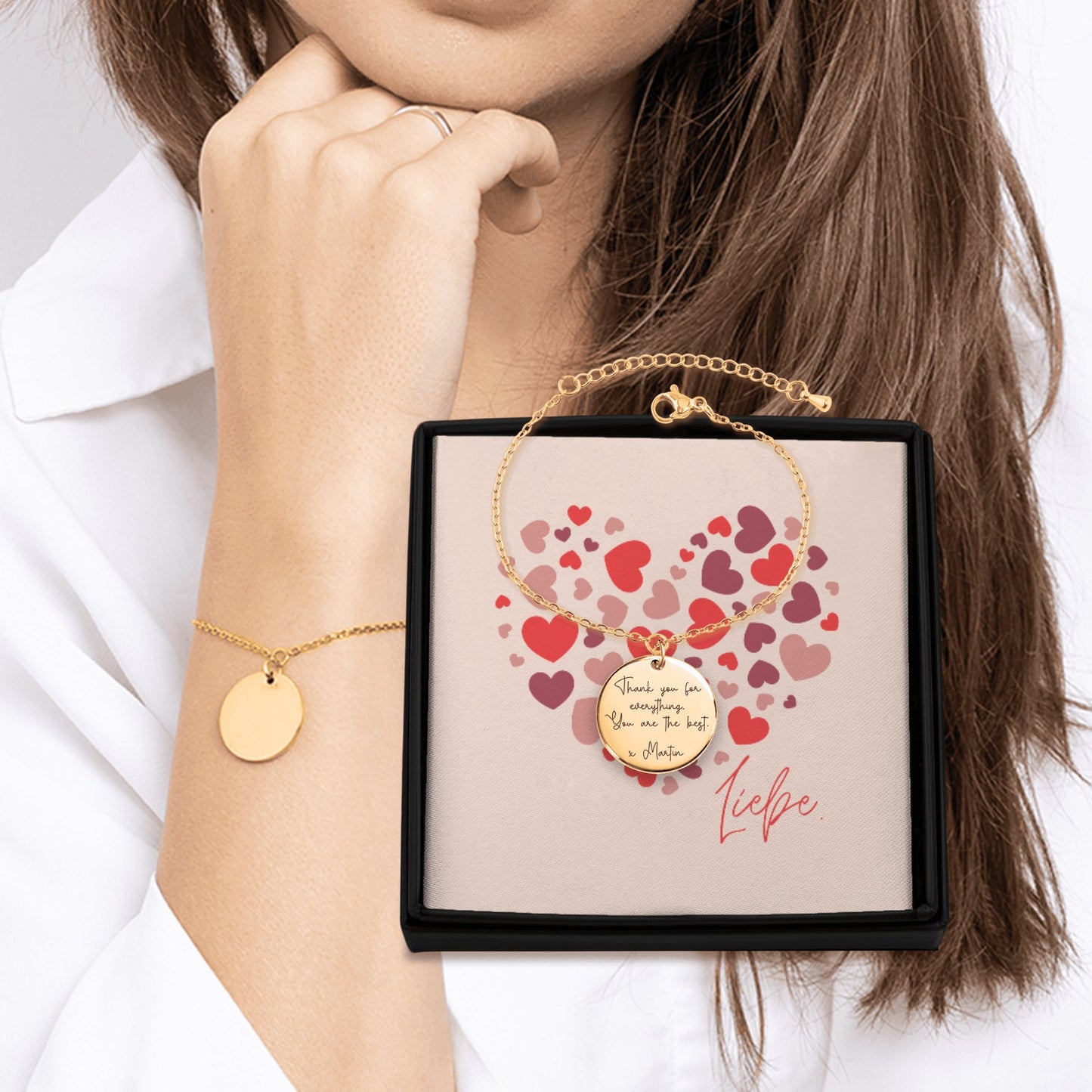 Personalisiertes Text-Armband – Verewige Besondere Orte, Namen & Momente