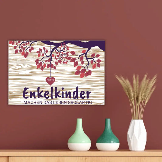 Stammbaum - Individuelle Leinwand