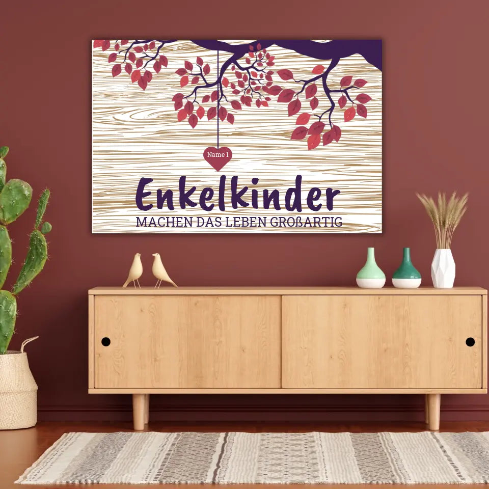 Stammbaum - Individuelle Leinwand