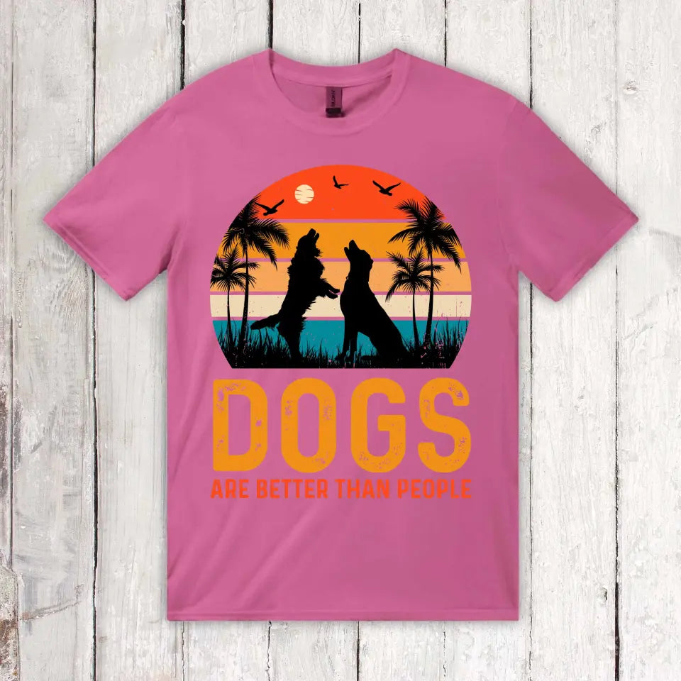Sunset T-Shirt - verschiedene Designs zum auswählen | Personalize Palace