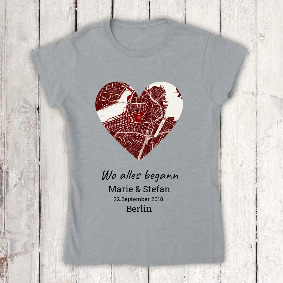 Wo alles begann - Individuelles T-Shirt
