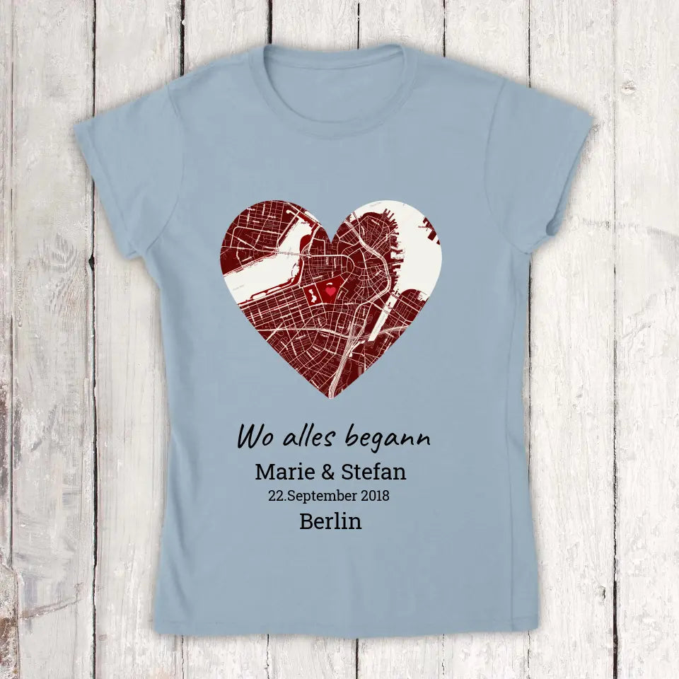 Wo alles begann - Individuelles T-Shirt