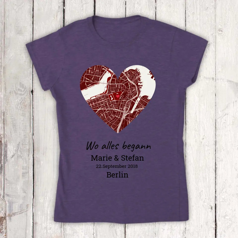 Wo alles begann - Individuelles T-Shirt