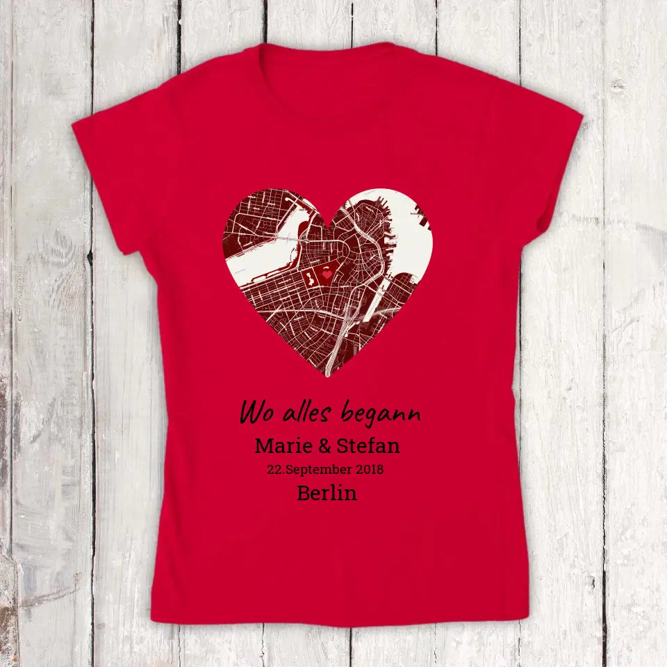 Wo alles begann - Individuelles T-Shirt