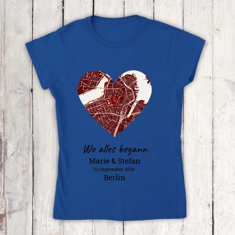 Wo alles begann - Individuelles T-Shirt
