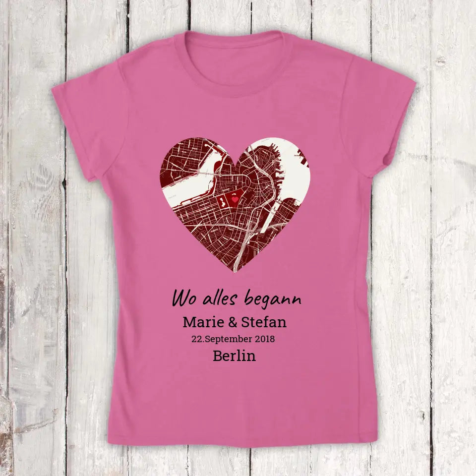 Wo alles begann - Individuelles T-Shirt