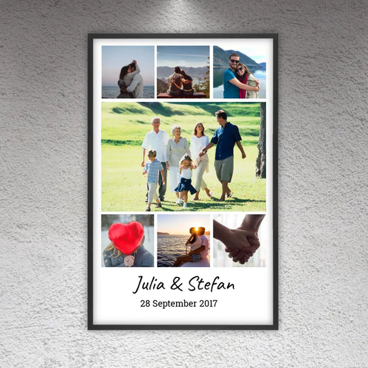 7 Foto Galerierahmen - Individuelle Erinnerung