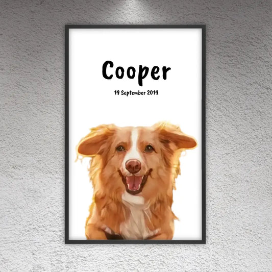 Haustiergemälde - Individuelle Haustierzeichnung