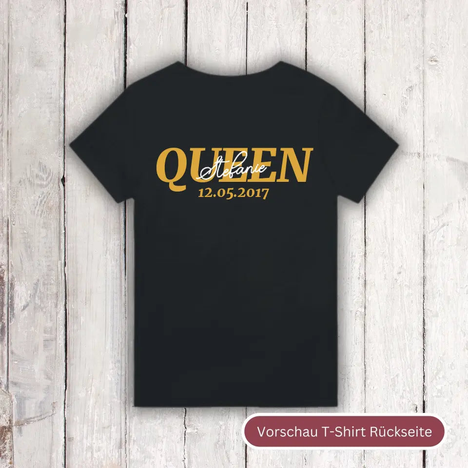 King, Queen, Prince, Princess - Individueller Hoodie