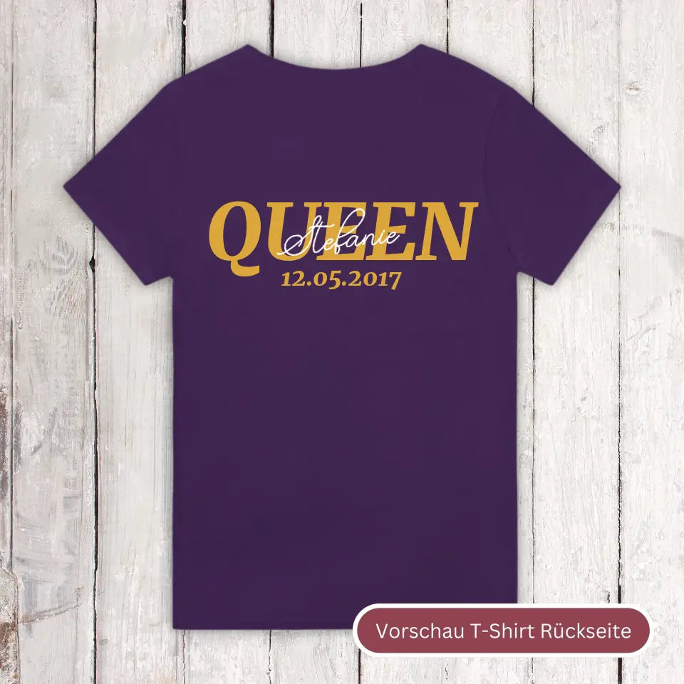 King, Queen, Prince, Princess - Individueller Hoodie
