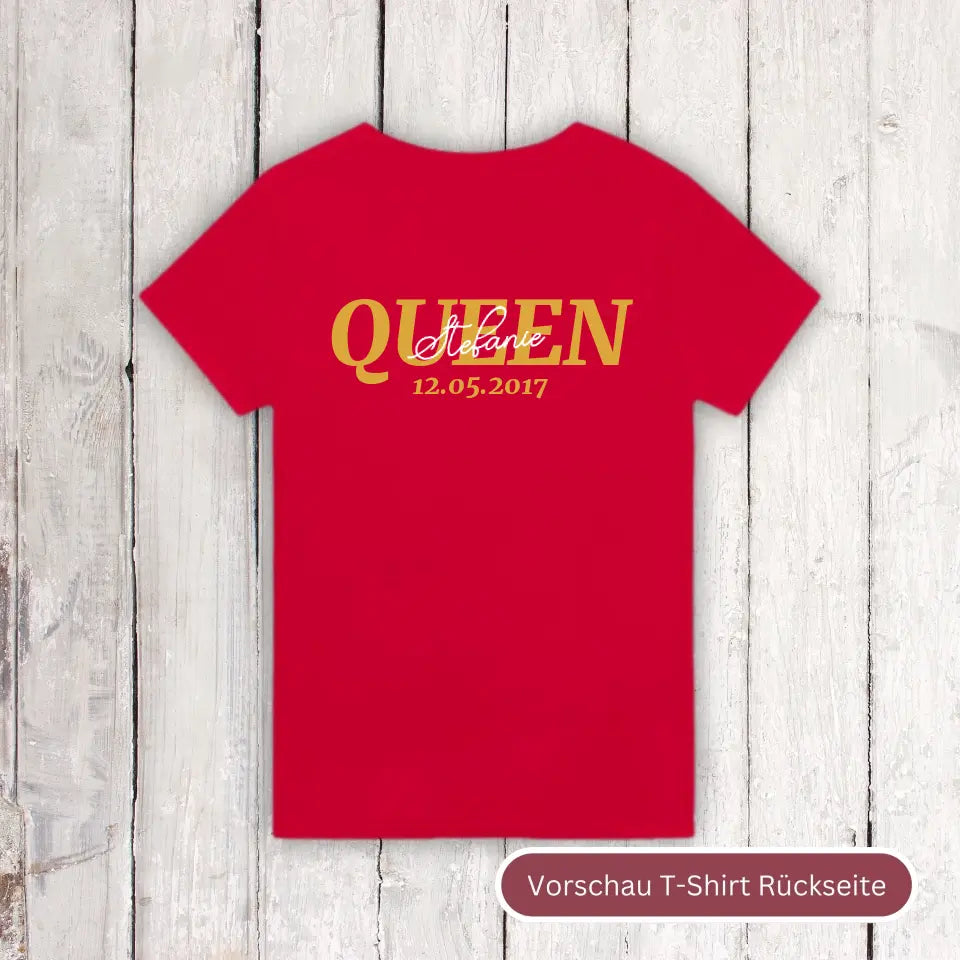 King, Queen, Prince, Princess - Individueller Hoodie