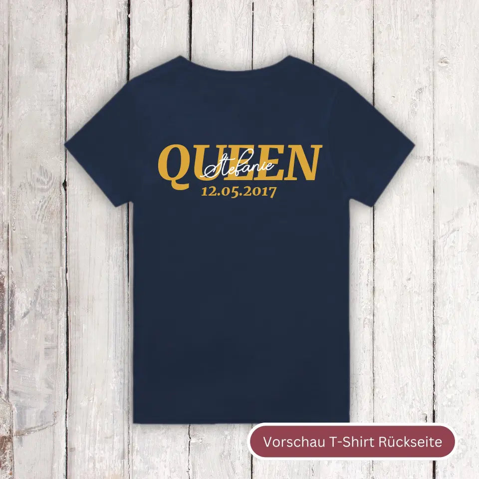 King, Queen, Prince, Princess - Individueller Hoodie