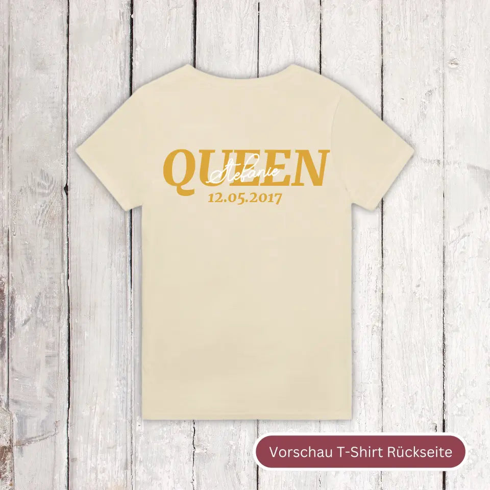 King, Queen, Prince, Princess - Individueller Hoodie