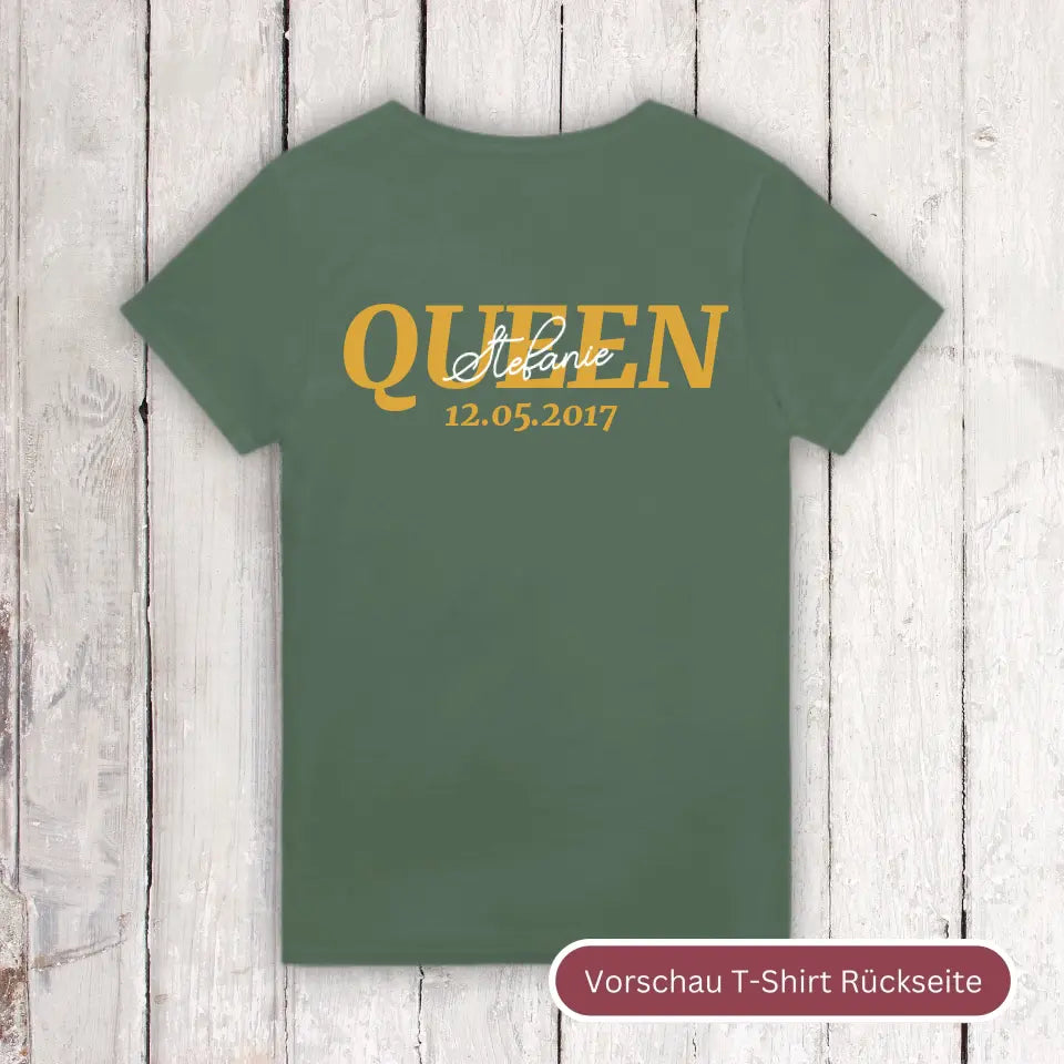 King, Queen, Prince, Princess - Individueller Hoodie