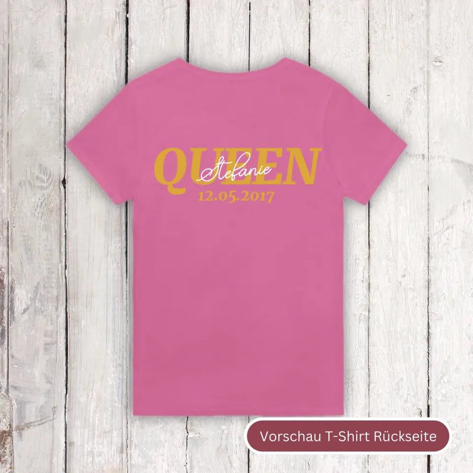 King, Queen, Prince, Princess - Individueller Hoodie