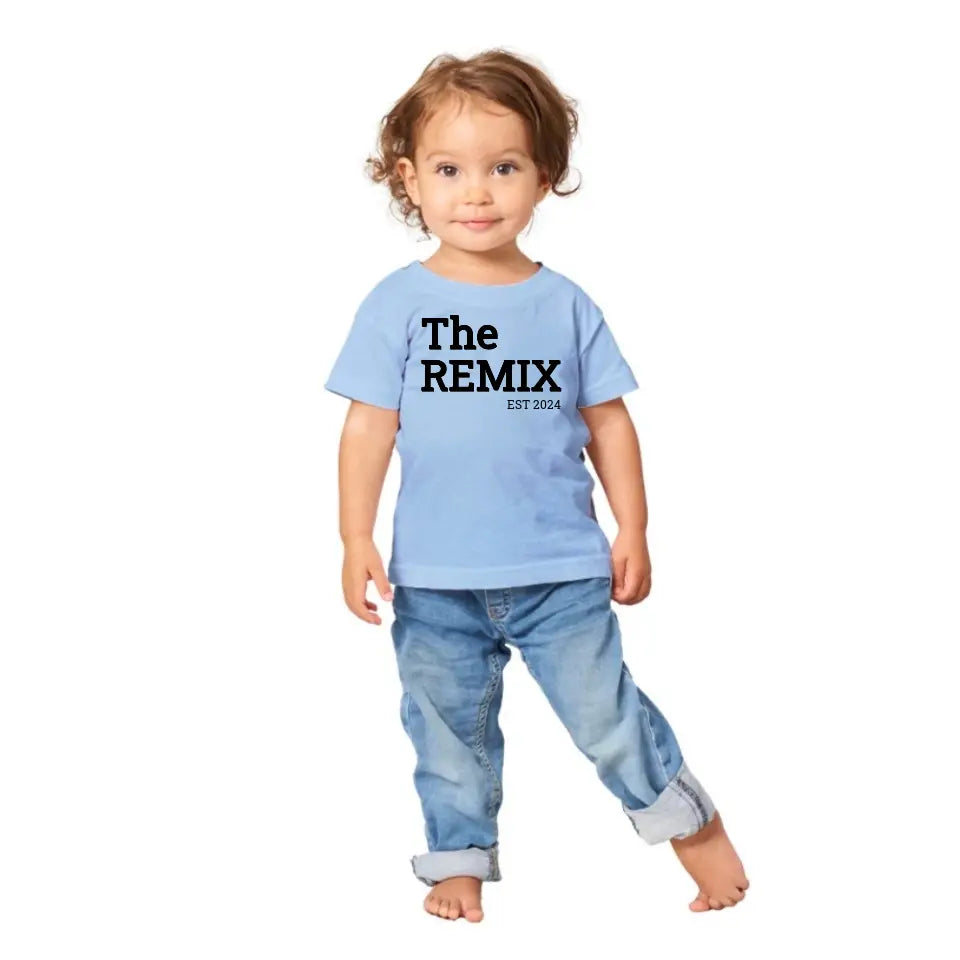 The Original & The Remix - individuelles Eltern-Kind-T-Shirt