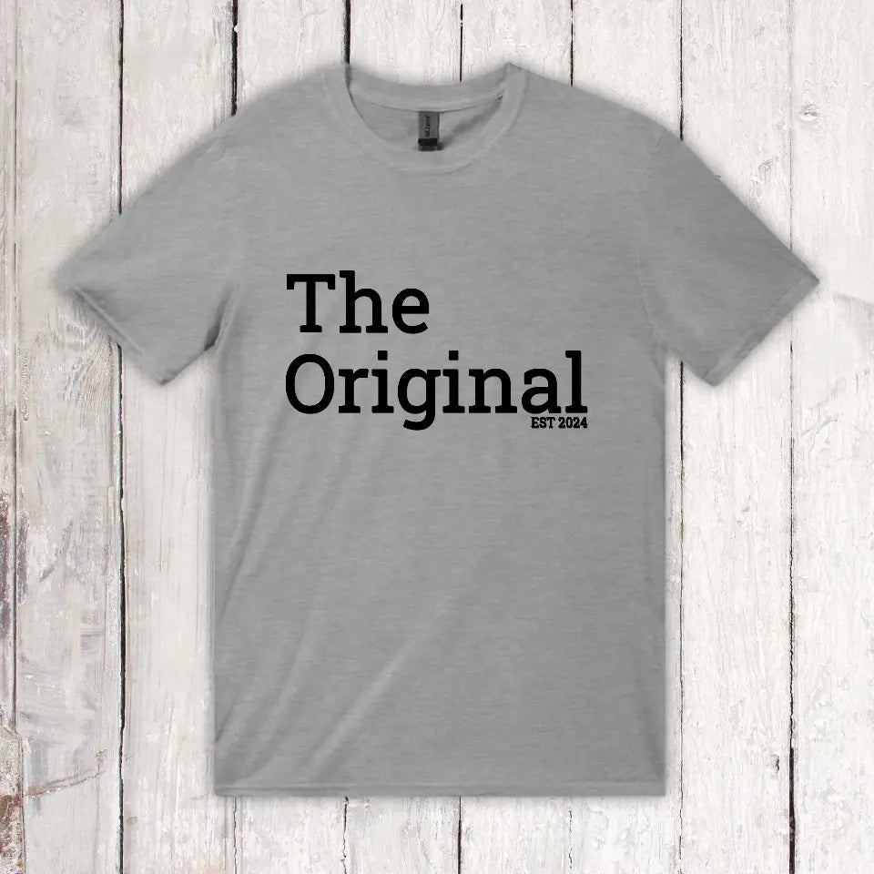 The Original & The Remix - individuelles Eltern-Kind-T-Shirt