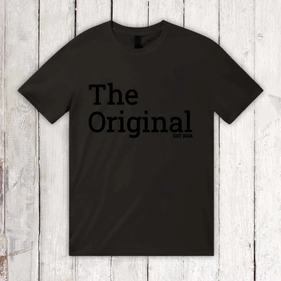 The Original & The Remix - individuelles Eltern-Kind-T-Shirt